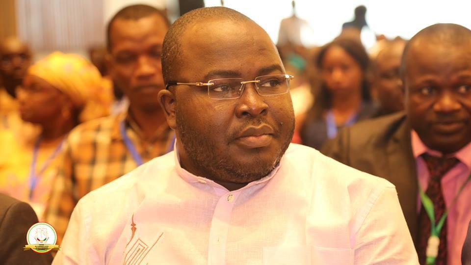 Le Dr Ibrahima Khalil KABA lors d'une rencontre officielle